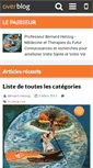Mobile Screenshot of lepasseur-therapeute-herzog.com